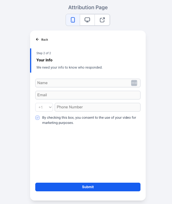 Configure the Attribution Page How to Collect Video Testimonials with GoHighLevel