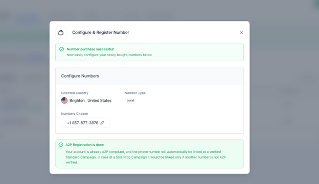 Review Available Numbers