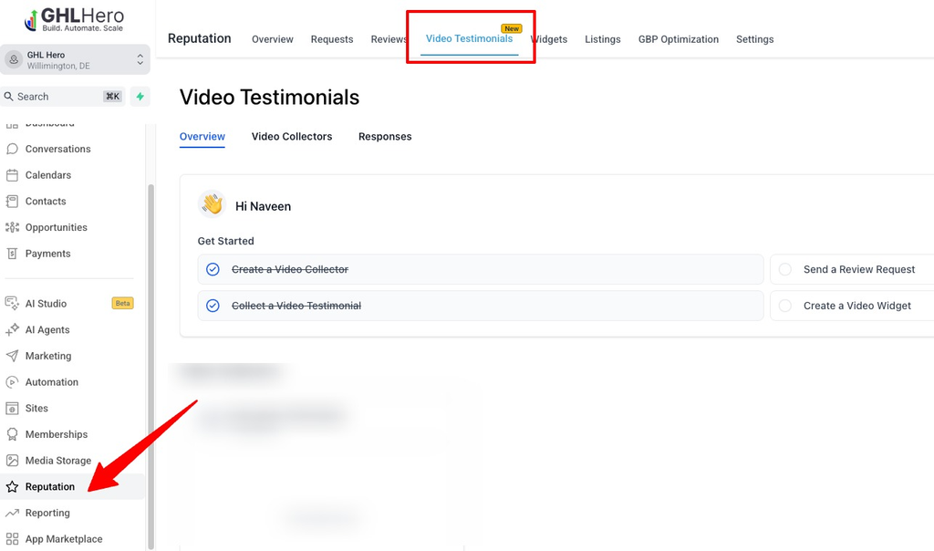 Video Testimonial How to Collect Video Testimonials with GoHighLevel
